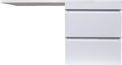 Style Line Мебель для ванной Даллас 115 R Люкс Plus 2 ящика подвесная белая – фотография-6